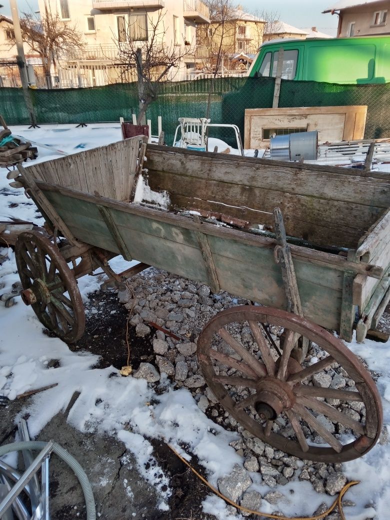 Стара магарешка каруца гр. Божурище • OLX.bg
