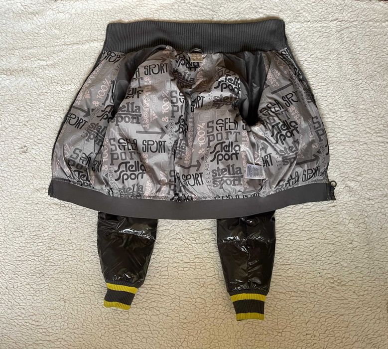 Geaca gri fete femei Adidas x Stella McCartney