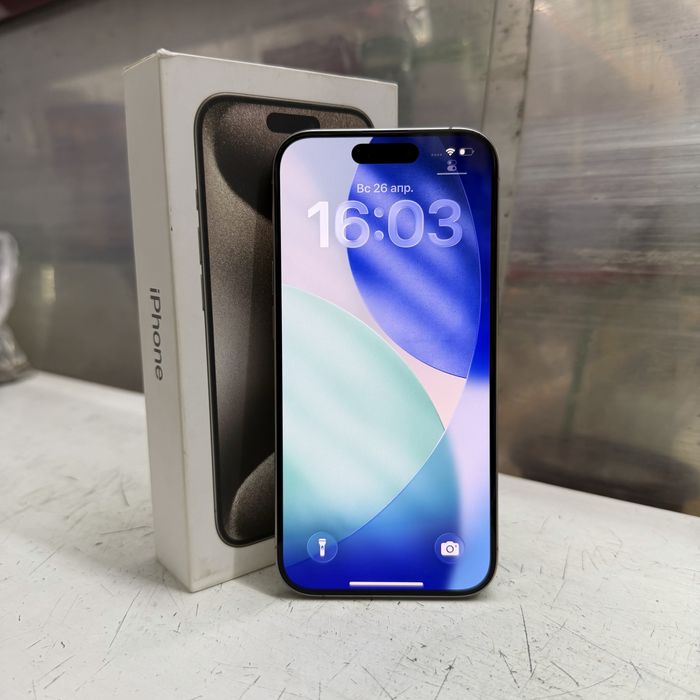 iPhone 15 Pro 256GB Natural Titanium