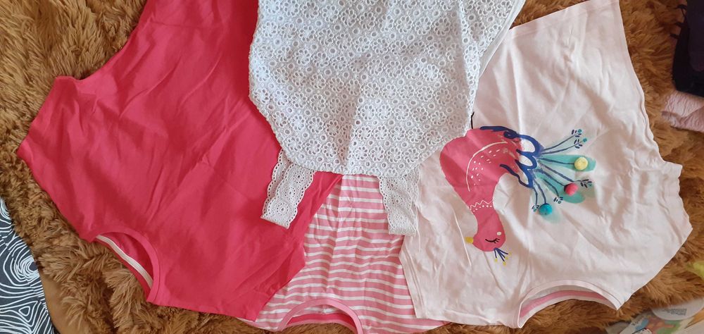 Блузки с къс ръкав  размер -122 см