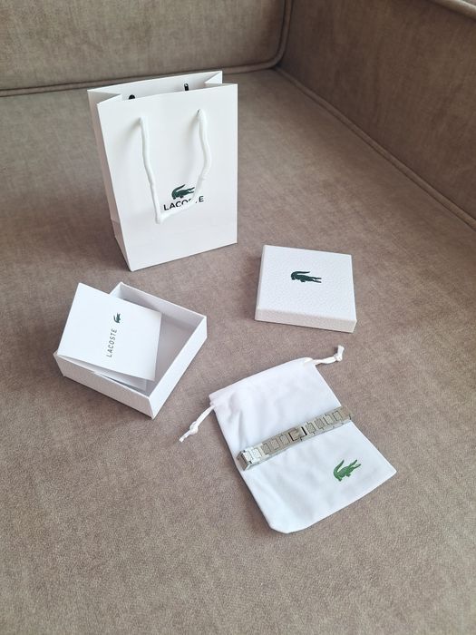 Brățară Lacoste Bărbați, culoare Argint, mărime 21cm