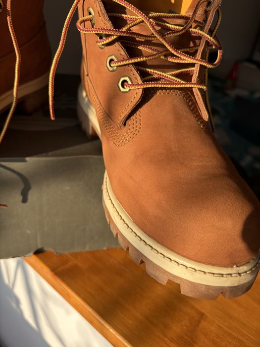Timberland 6 Inch Rust Nubuck, size 41