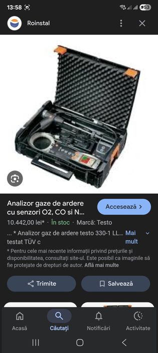 Analizor tester gaze Testo 330-2