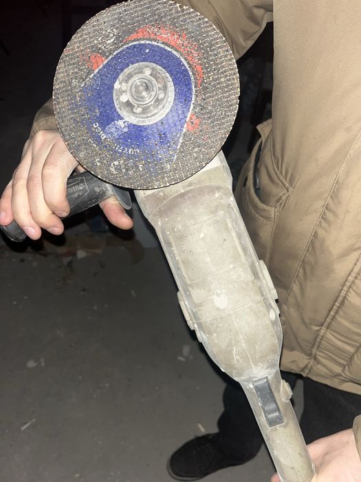 Болгарка краун в рабочем состояние б/у