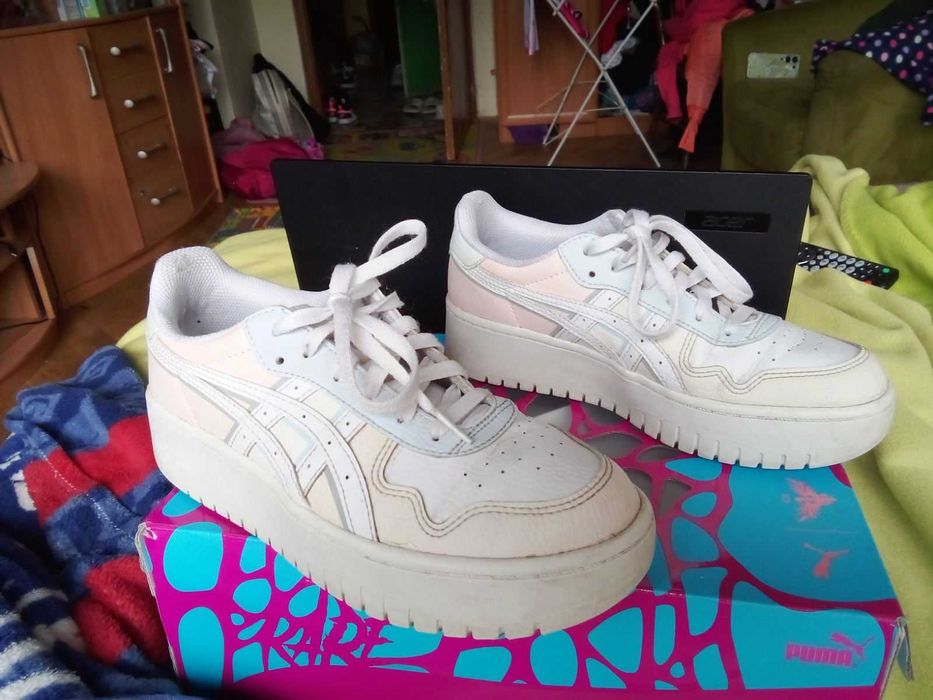 маратонки  асикс 39/asics puma 38/баскетболни кецове Lakers 38,5 и oще