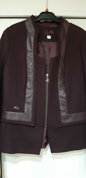 Разкошно Сако на "ROSI Fashion" с декорации Кожа! НОВО! № 48