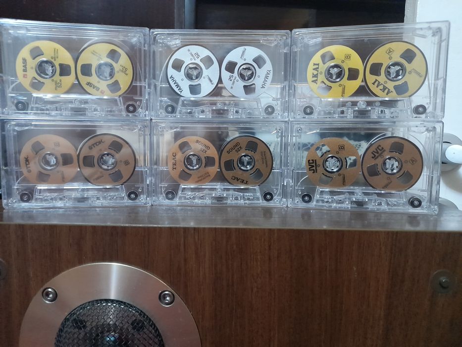 Casete audio cu role Akai Technics Sony