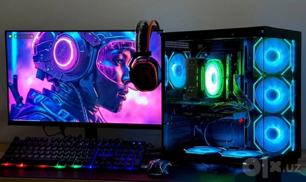 Gaming pc i3 10100f 1660super 16 ram 256 ssd pixel27 200hz