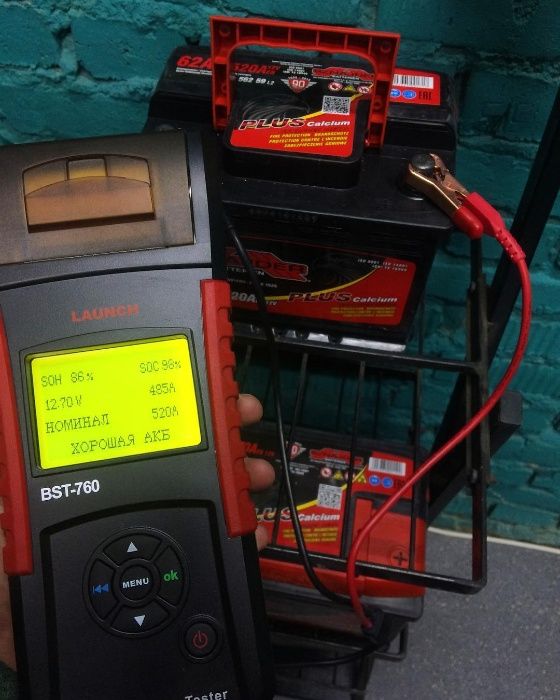 Зарядка аккумулятора. Поднятие плотности. Тест вне автомобиля.