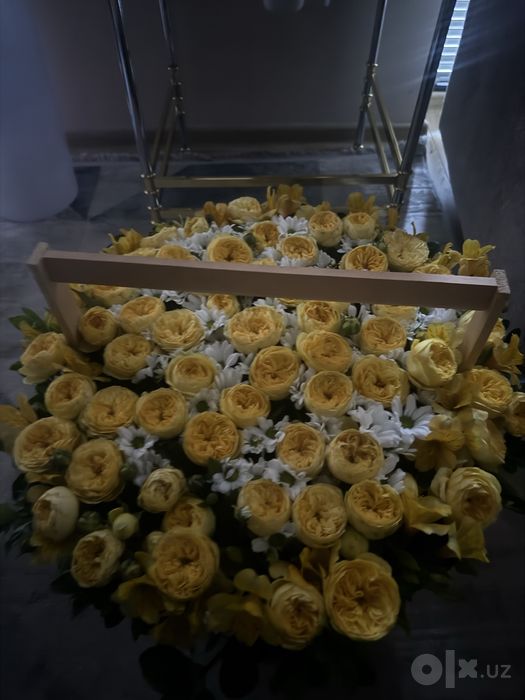 Букет из пионовидных роз