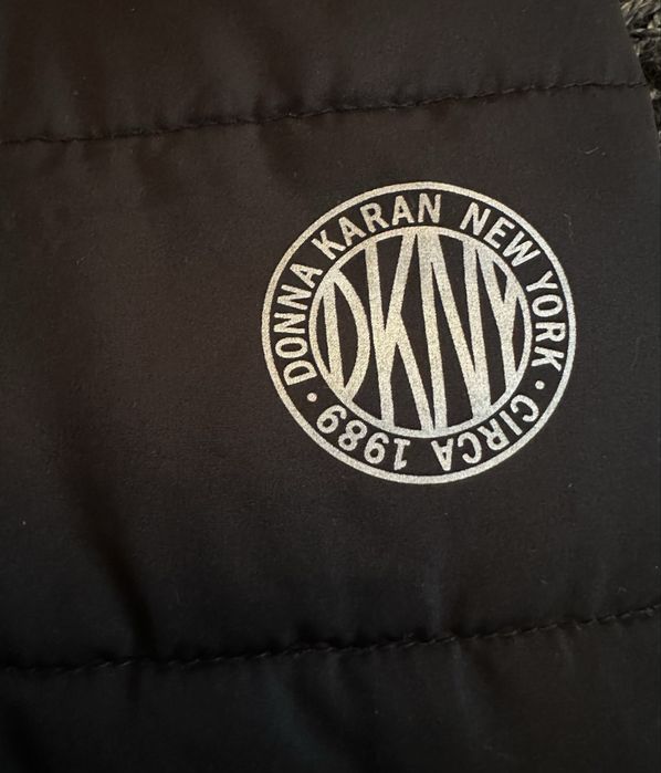 DKNY дълго яке (над коляното) с гъши пух, S размер