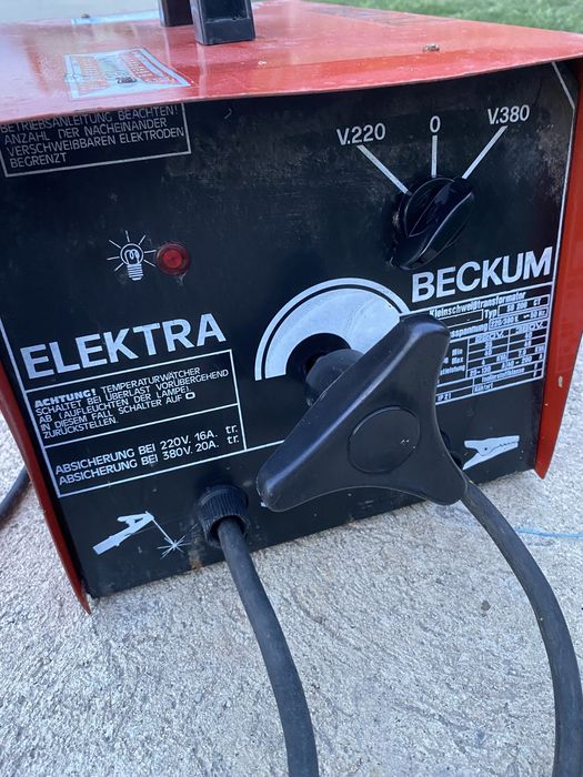 Aparat sudura Elektra  Beckum