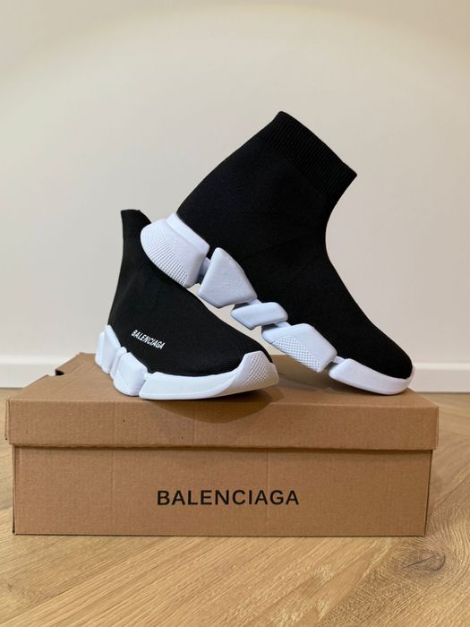 Adidasi Balenciaga speed trainers black