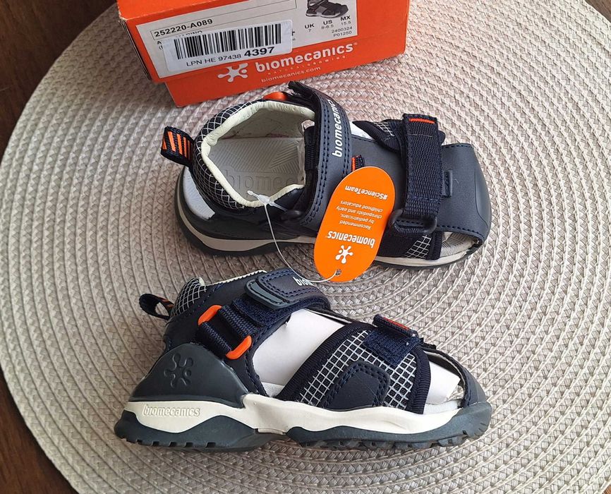 Сандали, чисто нови, Biomecanics, Geox, Superfit - н. 24