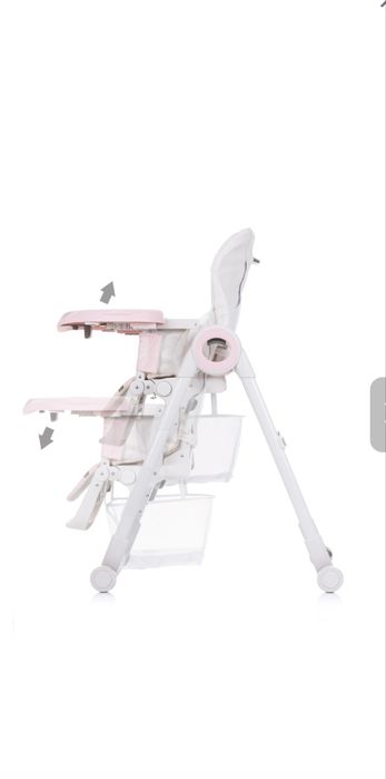 Столче за хранене Chipolino "Master Chef" розова вода