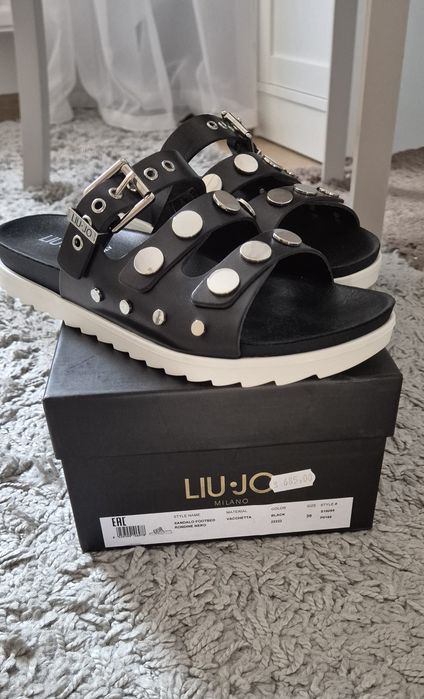 Papuci slapi de piele Liu Jo 39