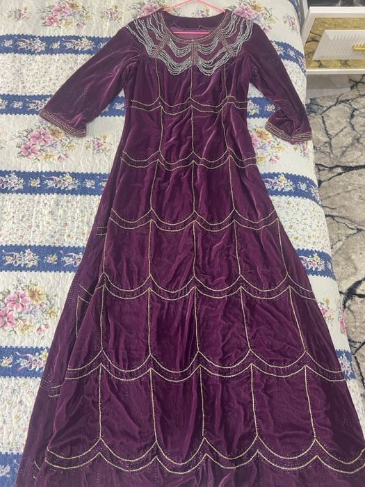 Платье длинное национальное