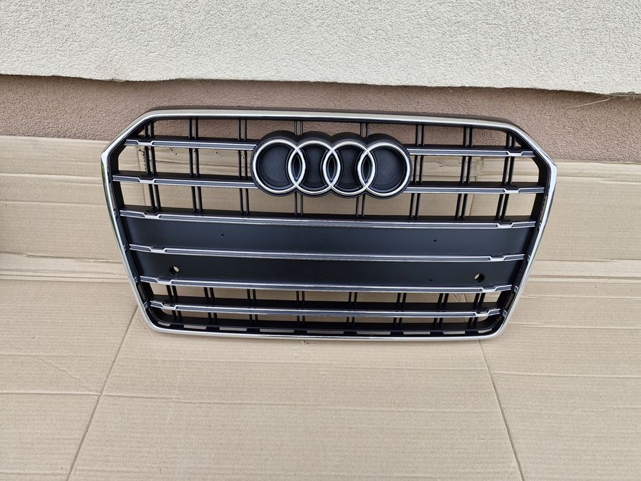 Grila centrala Audi A6 C7 S6 facelift 2014-2018 NOUA