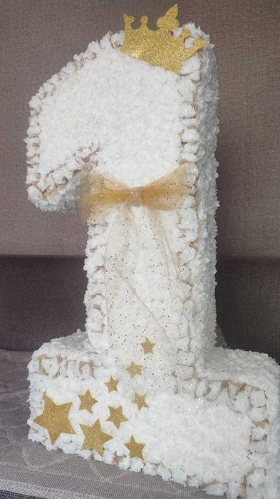 Объёмная цифра для праздника