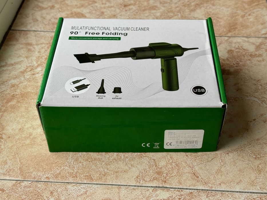 Aspirator portabil multifuncțional, suflare & aspirare, spații înguste