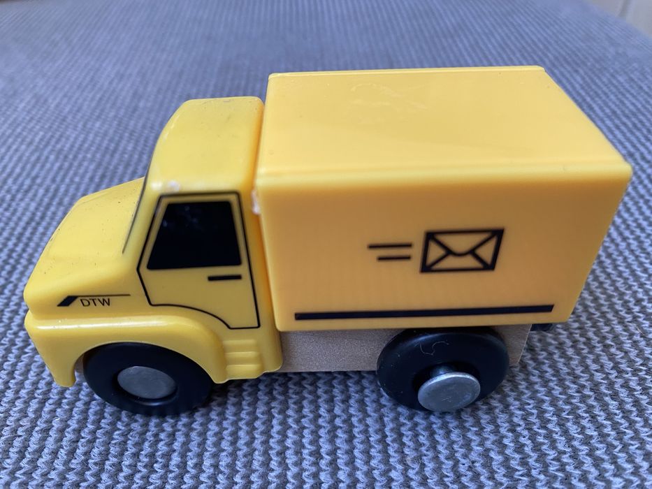 Wegakama Deutsche Post – оригинално дървено камионче с магнити | Made in Germany