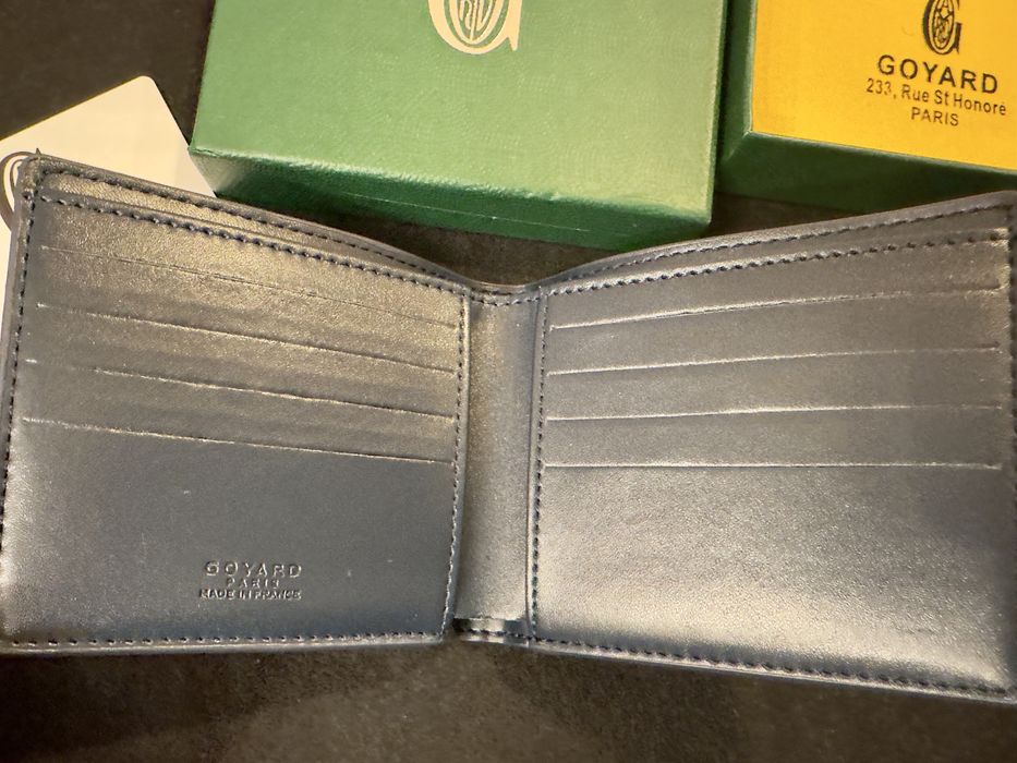 Портфейл Goyard – тъмно син