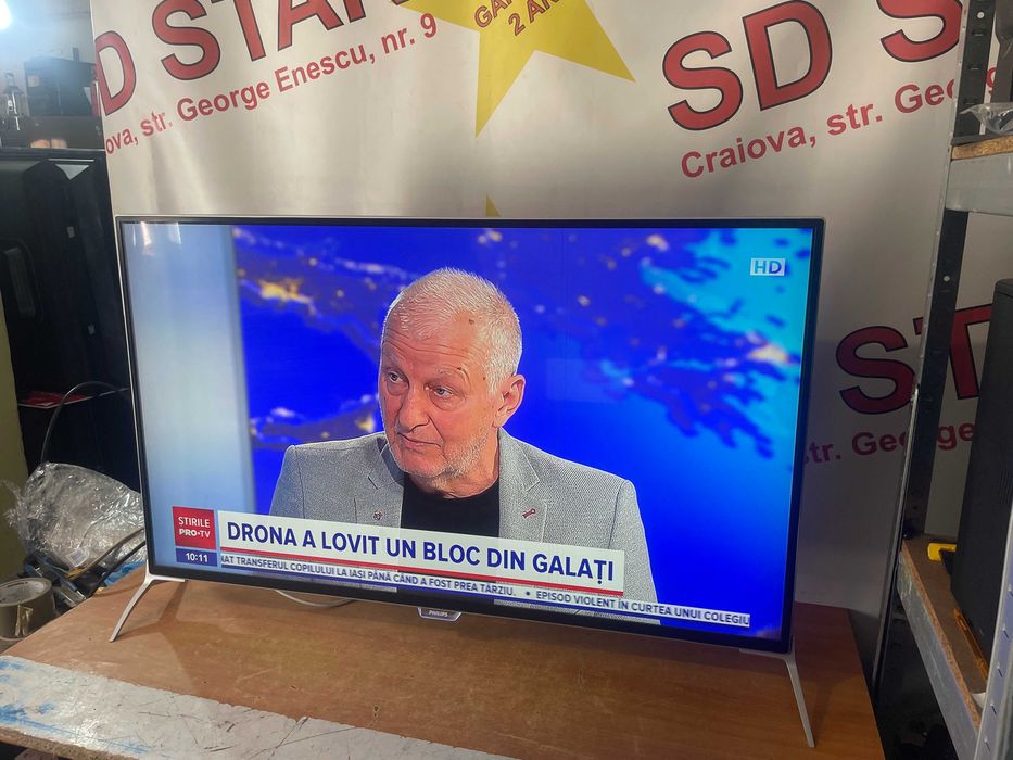 Televizor Led IPS 4K UHD 3D  800hz Ambiliht  Philips 43PUS7100/110 cm