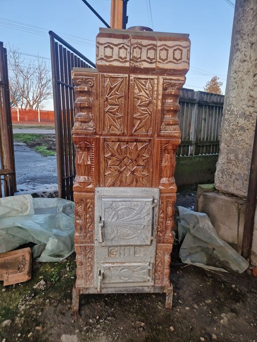 Vând sobă de teracotă