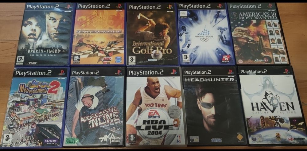 PS2-Игри/Всяка по 10 лева/