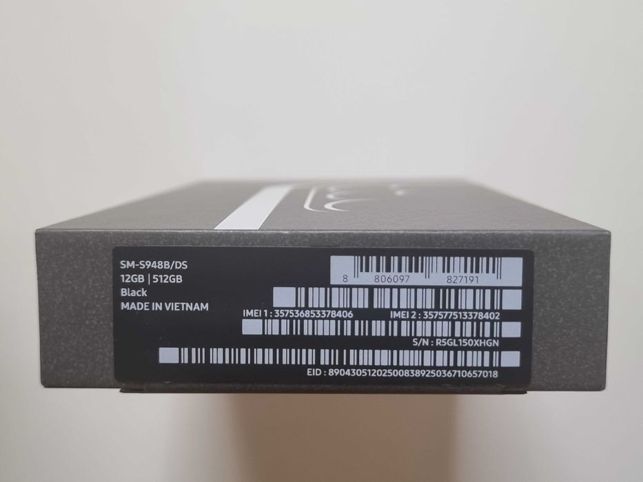 Samsung Galaxy S26 Ultra 512GB Black, SIGILAT!!!