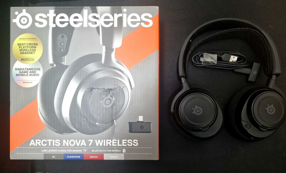Căști SteelSeries Arctis Nova 7 Wireless