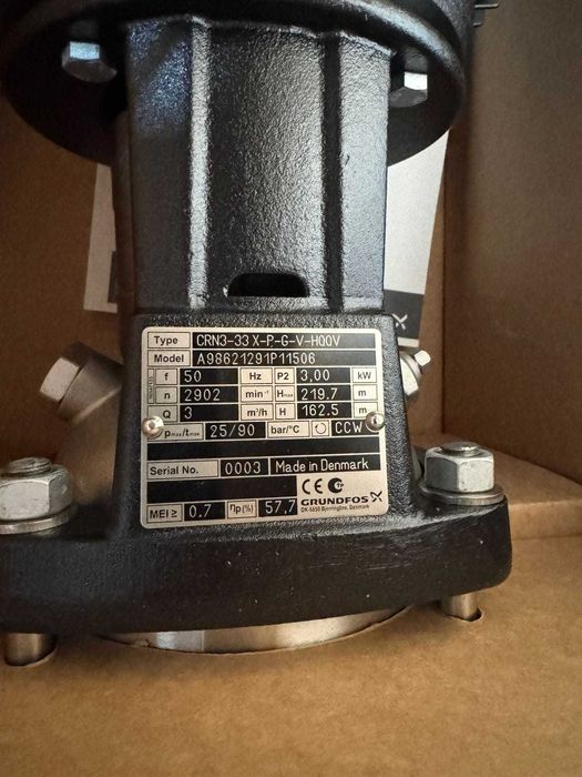 Насос Grundfos CRN 3-33