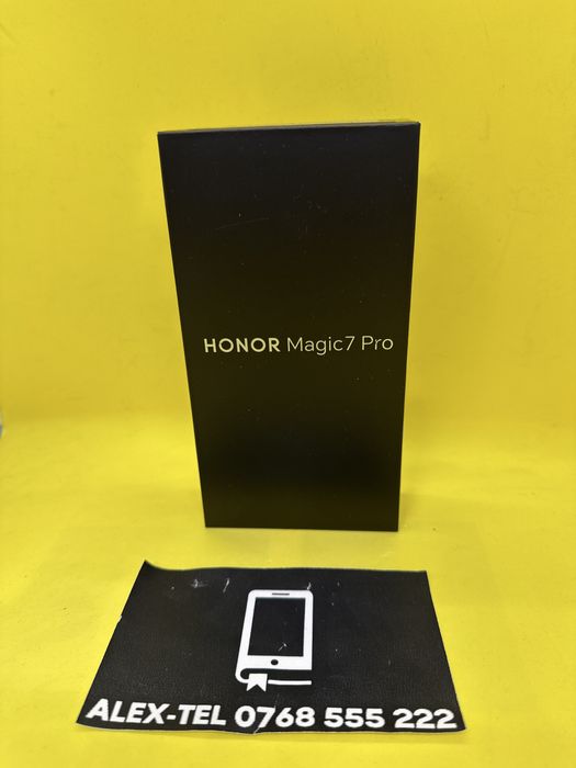 Honor Magic 7 Pro 512GB 12GB-Ram 5G Dual Sim Black Sigilat Nou