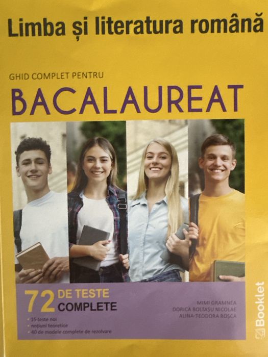 Cărți și teste rezolvate pentru Bacalaureat și Evaluarea națională