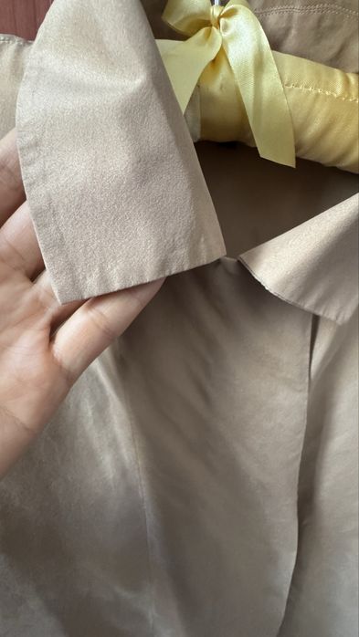 Шелковая блуза Massimo Dutti