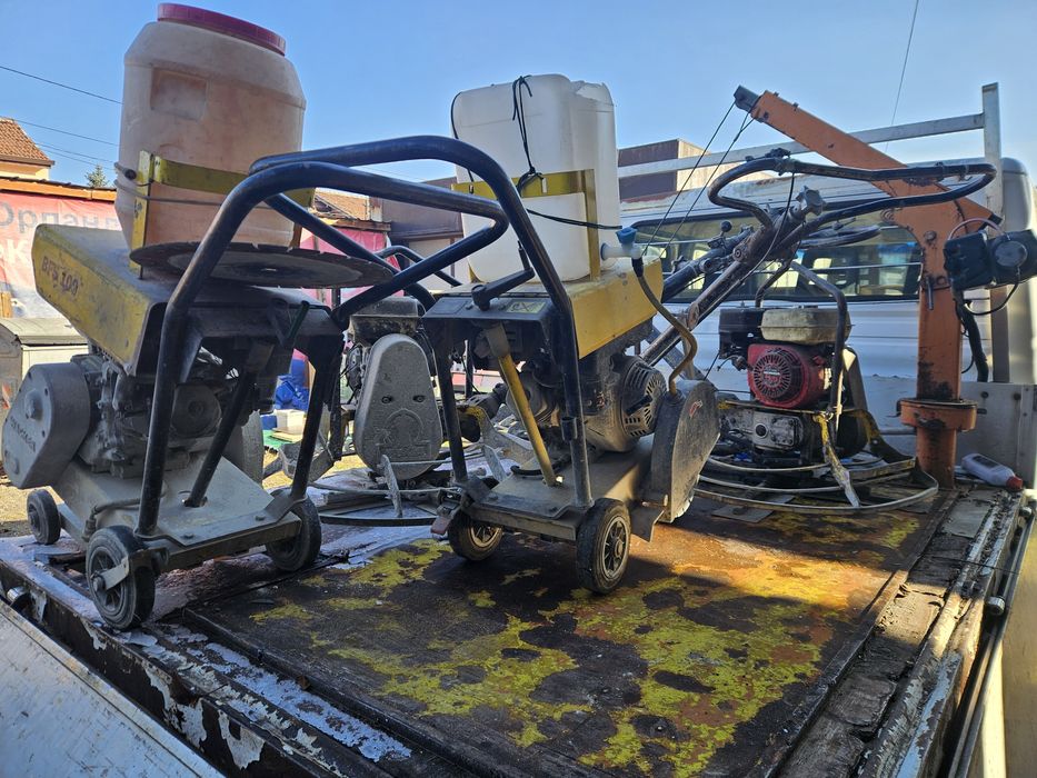 Машини за изработка на шлайфан  бетон