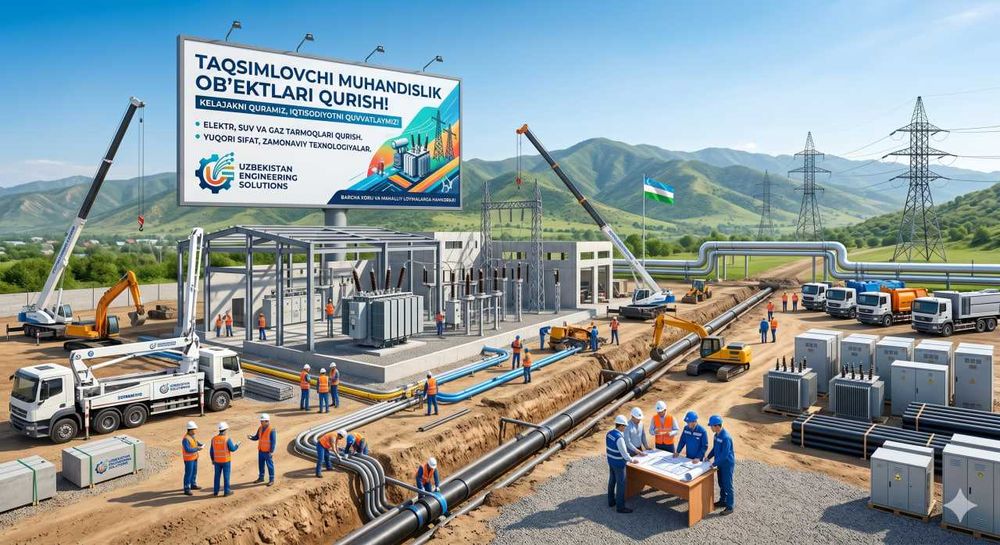 Energiya va Resurslar Taqsimoti: Ishonchli Muhandislik Yechimlari!