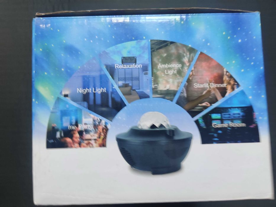 Звезден прожектор, амбиентна светлина с БТ колонка