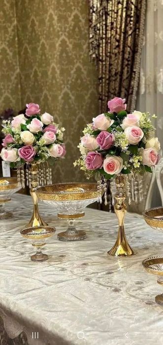 Dasturxonlar uchun ajoyib gullar