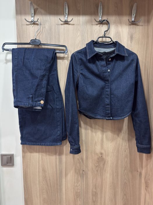 Zara дънков комплект
