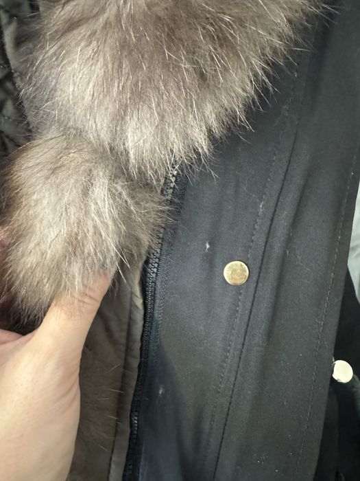 Парка с шикарным мехом
