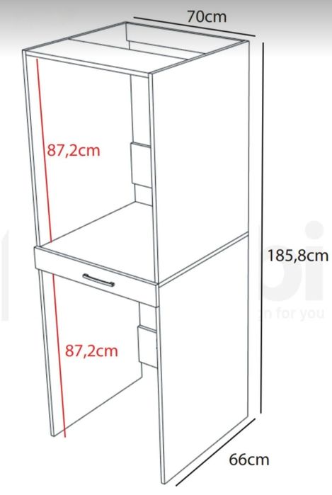 Шкаф за пералня и сушилня