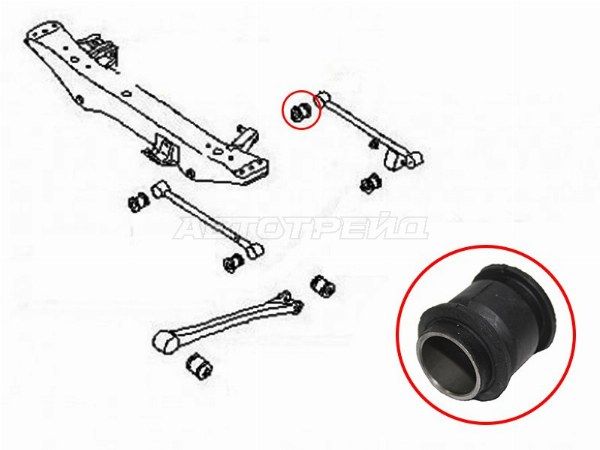 Сайлентблок Subaru Impreza
