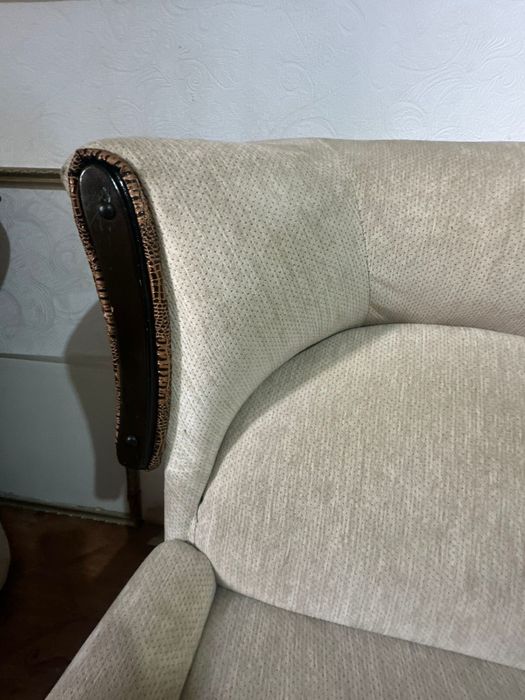 Диван раскладной, с креслом