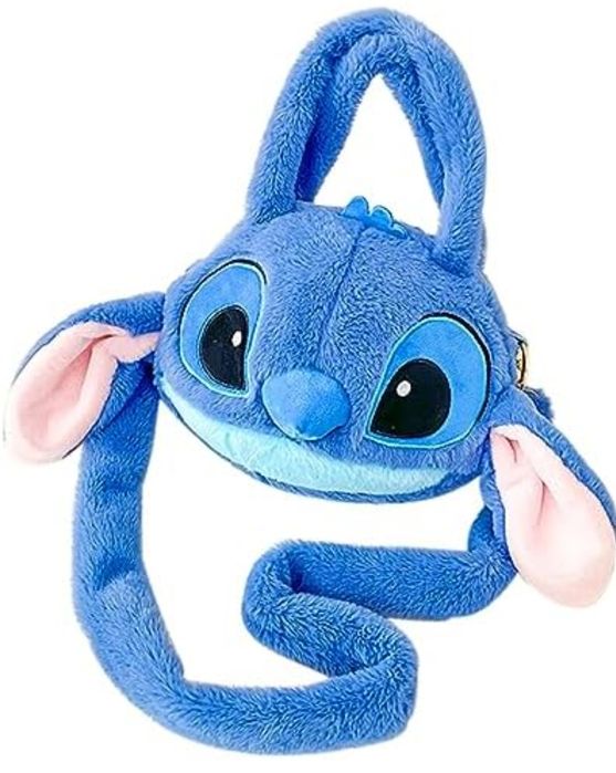 Плюшена играчка Стич/Преносима конзола/Чанта/Възглавница с одеало