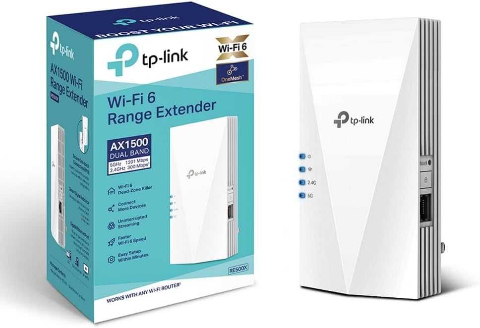 Безжичен усилвател TP-Link RE500X AX1500 RE500X