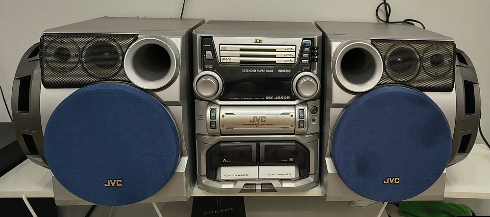 JVC MX-J950 домашна Аудио техника БЕЗ КАПАРО НЕ ПРАЩАМ !!