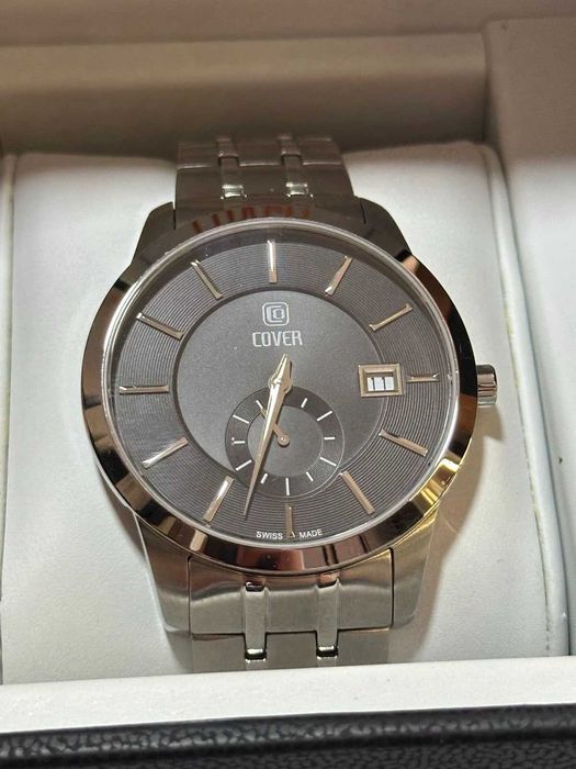 НОВ Мъжки часовник Cover - Co173.01, Гаранция