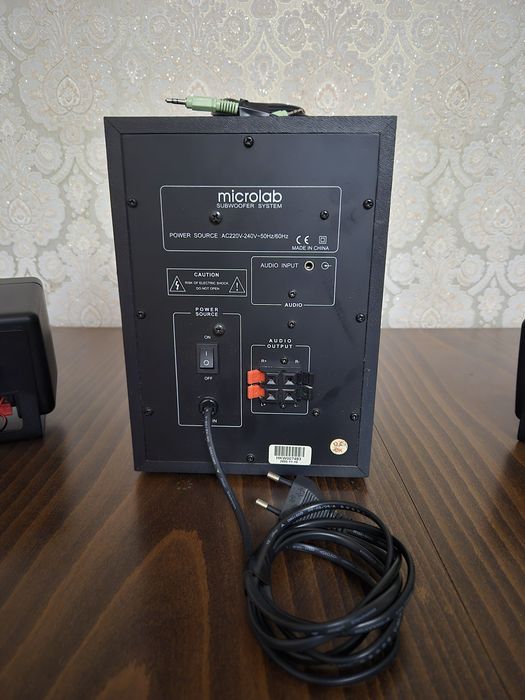 Колонки Microlab M-600 с сабвуфером