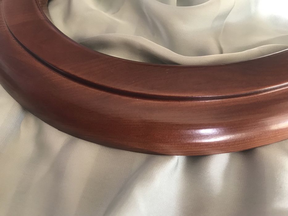 Елипсовидна рамка за картина/гоблен от масив